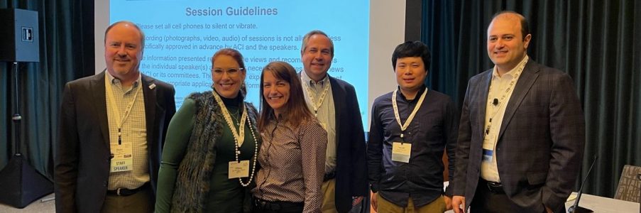 MIT CSHub Presentations at the American Concrete Institute Concrete Convention 2023