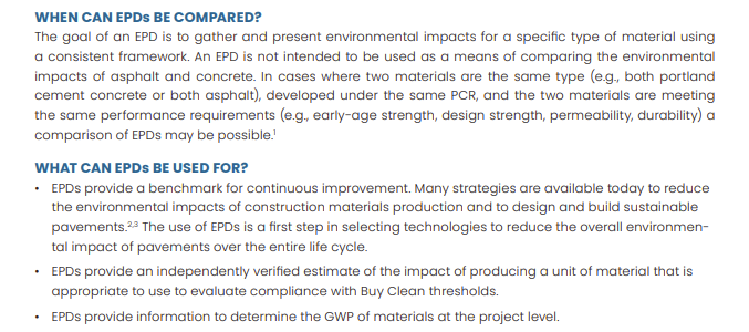 RC3 Consortium releases one-pager on EPD utility for pavement decision-making